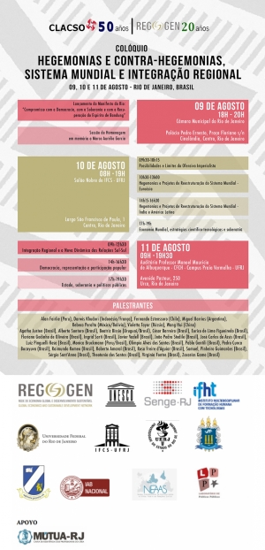 Hegemonías Y Contra Hegemonías, Sistema Mundial e Integración Regional