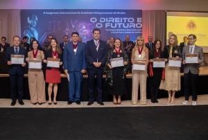 Fábio Capilé toma posse como presidente da Academia Brasileira de Direito