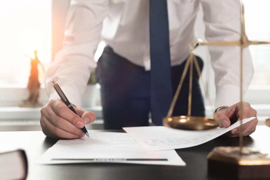 O advogado em ação