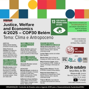 Transição energética e justiça climática serão debatidas no IAB nesta terça-feira  