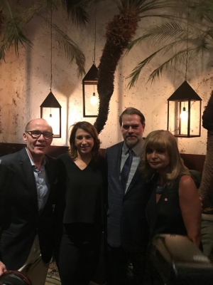 Da esq. para a dir., Carlos José Santos da Silva, Marcia Dinis, Dias Toffoli e Rita Cortez