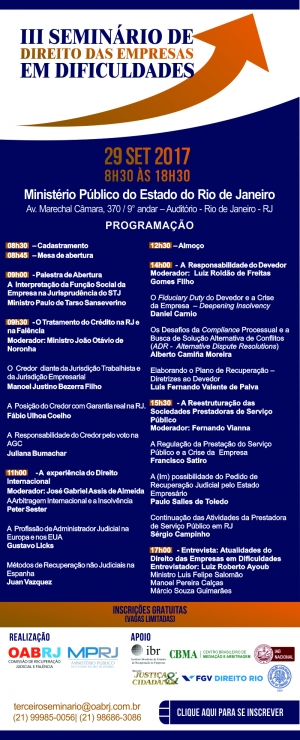 III Seminário de Direito das Empresas em Dificuldades