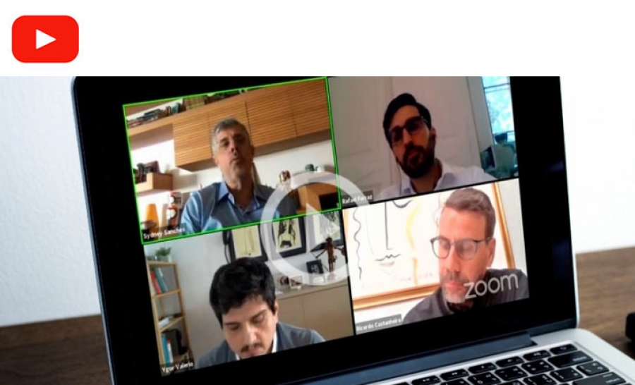 Webinar - Revisitando os desafios da economia criativa na pandemia - Sydney Sanches, Ricardo Castanheira, Ygor Valério  e Rafael Ferraz Vasquez - 22/05/2020