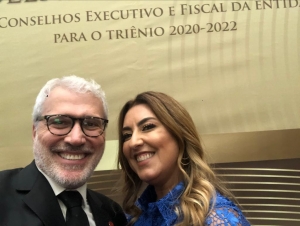 Carlos Eduardo Machado e Renata Gil