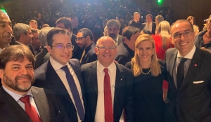 Da esq. para a dir., Álvaro Quintão, Fábio Nogueira, Cláudio Vianna, Ana Tereza Basílio e André Marques