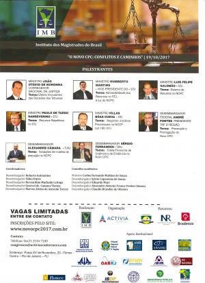 O Novo CPC: Conflitos e Caminhos&quot;