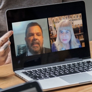 Ronaldo Callado e Rita Cortez