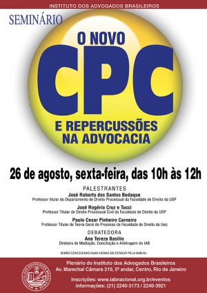 O Novo CPC e repercussões na advocacia