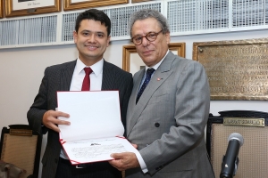 Mais um advogado empossado por Técio Lins e Silva