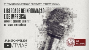 Palestras no IAB sobre liberdade de informação e de imprensa estão disponíveis no YouTube