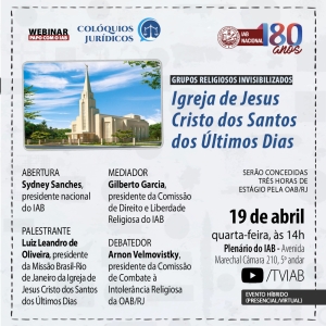 [Webinar - Papo com o IAB] Igreja de Jesus Cristo dos Santos dos Últimos Dias