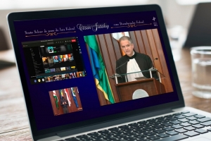 Carlos Eduardo Machado representa o IAB na posse de desembargador do TRF1 