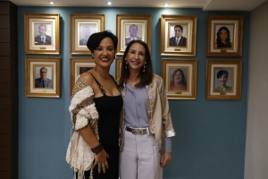 Da esq. para dir., Andréa Sena e Marcia Dinis