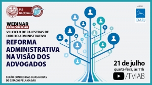 Advogados debatem reforma administrativa, no canal TVIAB, na quarta-feira
