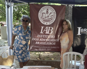 Da esq. para a dir., Edmée da Conceição Cardoso e Tânia Albuquerque