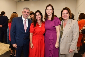 Da esq. para a dir., Sydney Limeira Sanches, Marisa Gaudio, Daniela Borges e Leila Pose Sanches. Foto: Divulgação OAB Bahia/Angelino de Jesus