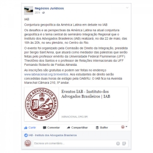 Conjuntura geopolítica da América Latina em debate no IAB