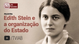 Assista no canal TVIAB ao vídeo do evento sobre Edith Stein, realizado na biblioteca