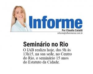 Seminário no Rio