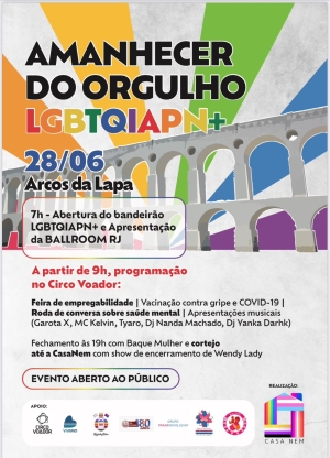 AMANHECER DO ORGULHO LGBTQIAPN+