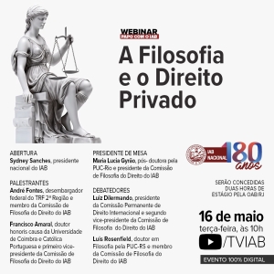 [Webinar - Papo com o IAB] A Filosofia e o Direito Privado