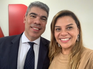 João Eduardo de Amorim e Luciana Slosbergas
