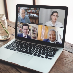 Da esq. para a dir., no alto, Francisco Amaral e Rachel Gomes de Lima; embaixo, Bruno Rodrigues de Lima e Humberto Adami