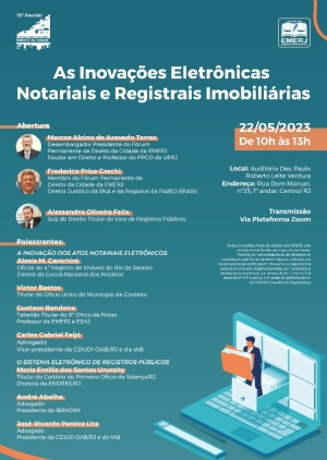 As Inovações Eletrônicas Notariais e Registrais Imobiliárias