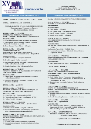 XV ENAI (15º edição)