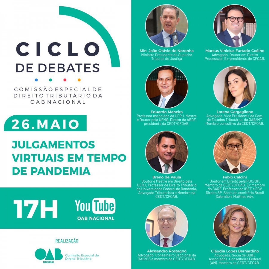 Ciclo de debates - Comissão Especial de Direito Tributário da OAB Nacional