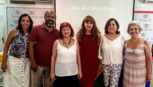 Kátia Tavares representa o IAB em homenagem à memória de João Luiz Duboc Pinaud