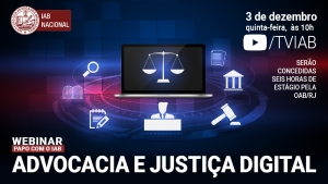 Presidentes do IAB e da OAB fazem palestras sobre advocacia e justiça digital, na quinta-feira 
