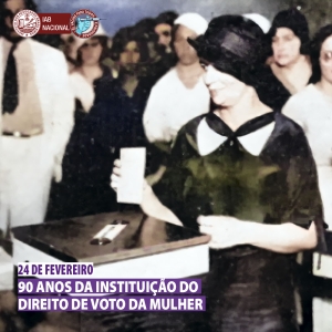 Nos 90 anos do voto feminino, Rita Cortez destaca a importância da luta pela igualdade de direitos  