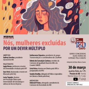 [Webinar - Papo com o IAB] Nós mulheres excluídas - Por um Devir múltiplo