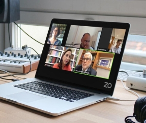 Da esq. para a esq., no alto, Roberta Duboc Pedrinha, André Nicolitt e Daniel Raizman, embaixo, Marcia Dinis e Carlos Eduardo Machado