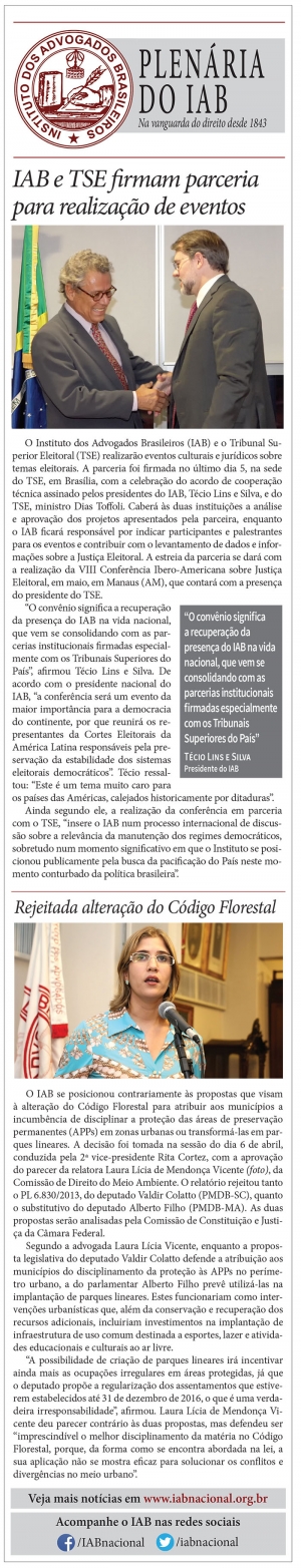 IAB e TSE firma parceria para realização de eventos