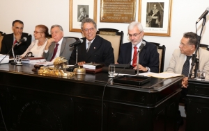 Da esq. para a dir., Marcelo Malta, Ana Baeta, Jacksohn Grossman, Técio Lins e Silva, Carlos Eduardo Machado e Humberto Jansen.