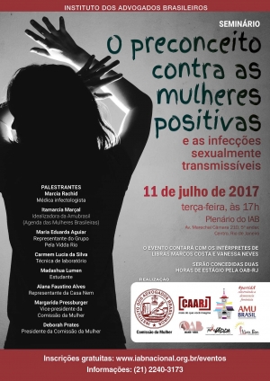 O preconceito contra as mulheres positivas e as infecções sexualmente transmissíveis