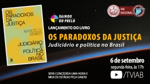 Desembargador do TJSP Marcelo Semer lança livro, no canal TVIAB, na próxima segunda 
