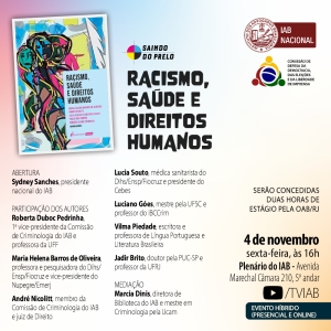 [Saindo do Prelo] Racismo, Saúde e Direitos Humanos