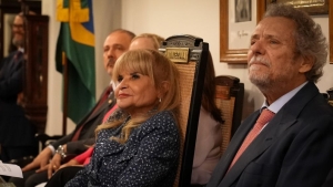 Rita Cortez e Técio Lins e Silva