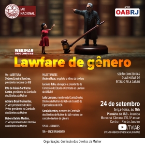 IAB | Webinar Papo com o IAB - Lawfare de gênero
