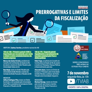 ICMS e competitividade no Estado do Rio de Janeiro será tema abordado em webinar do IAB
