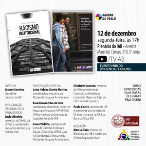 [Saindo do Prelo] Racismo Institucional