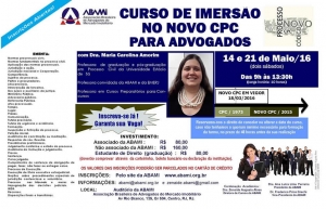 Curso de Imersão no Novo CPC para Advogados