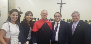 Da esq. para a dir., Carolina Tupinambá, Cristina Belmonte, Alexandre de Souza Agra Belmonte, Daniel Apolônio Vieira e João de Lima Teixeira Filho