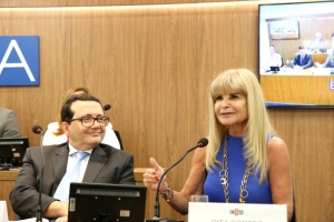 Roque Lucarelli Dattoli e Rita Cortez. Fotos: Divulgação OAB/RJ-Flávia Freitas