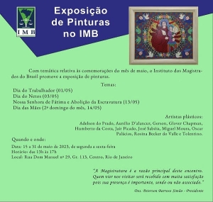 Exposição de Pinturas no IMB
