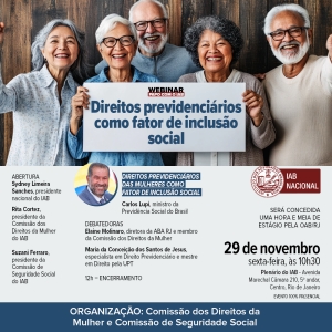 Ministro Carlos Lupi fará palestra no IAB sobre os direitos previdenciários das mulheres