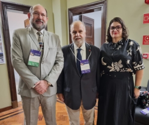  Da esq. para a dir., Jean Albert de Souza Saadi, Armando Silva de Souza e Tamima Moya de Souza